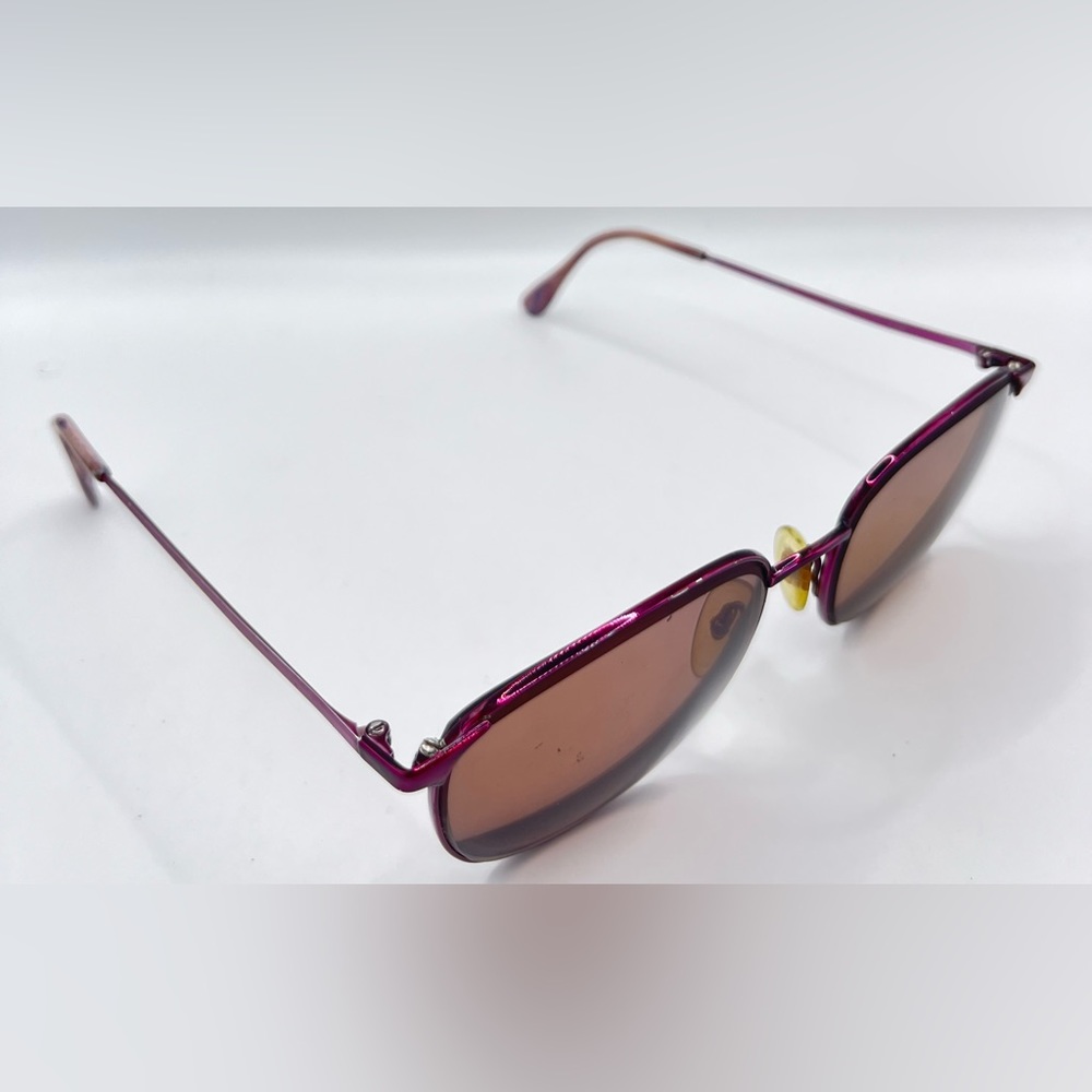Vintage L’AMY Jennifer Purple Oval Sunglasses Frames Only